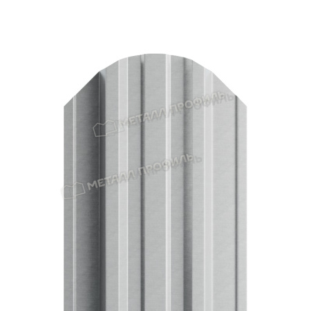 Штакетник металлический МП TRAPEZE-O 16,5х118 NormanMP (ПЭ-01-9006-0.5)