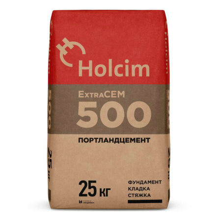 Цемент Нolcim ExtraCEM 500, 25кг